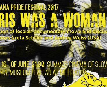 Projection of lesbian documentary movie Paris was a women