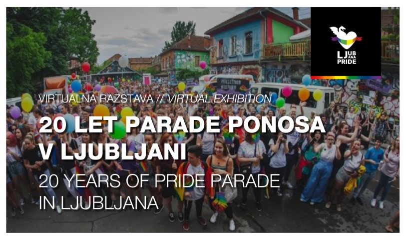 Virtualna razstava: 20 let Parade ponosa v Ljubljani