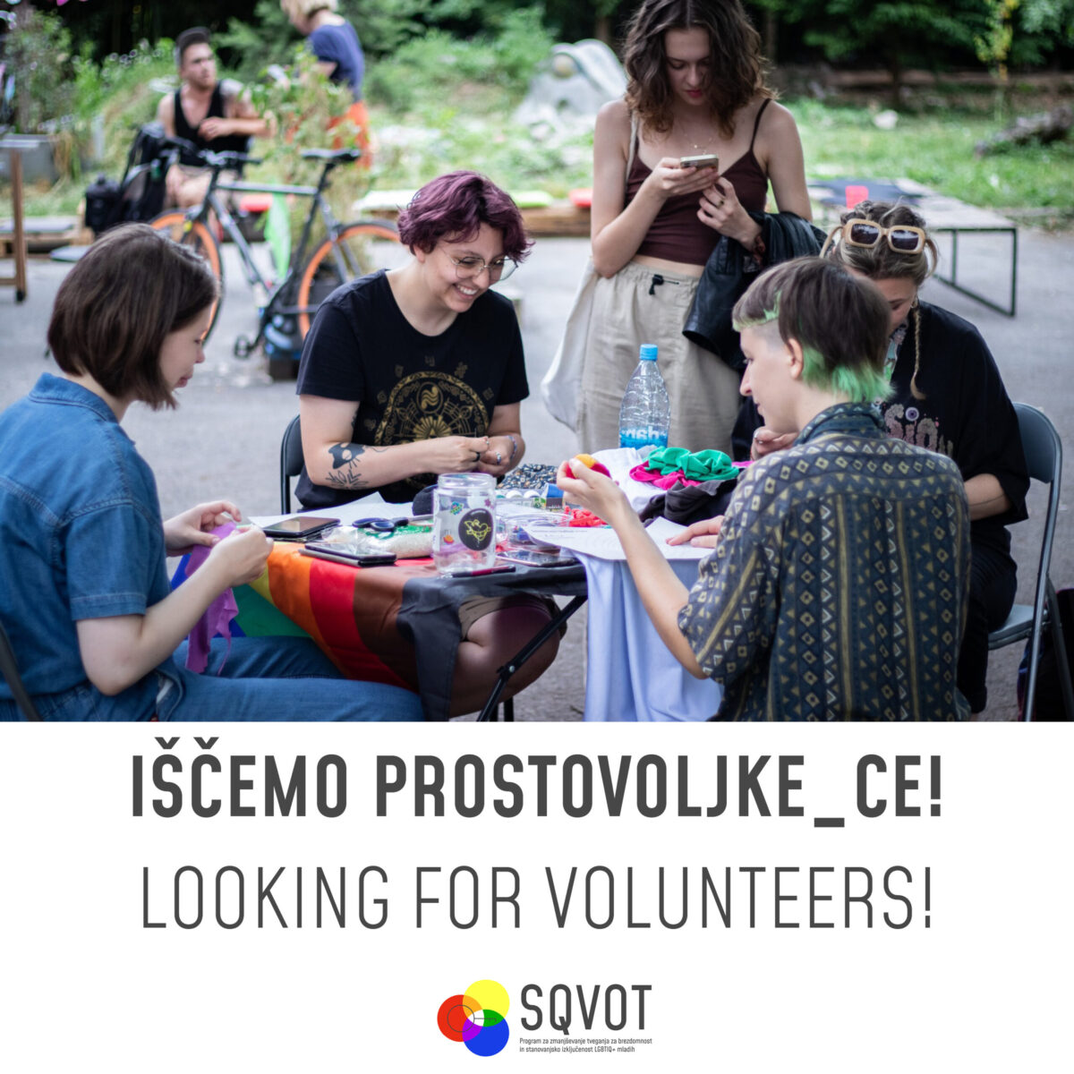 The SQVOT programme is looking for volunteers!