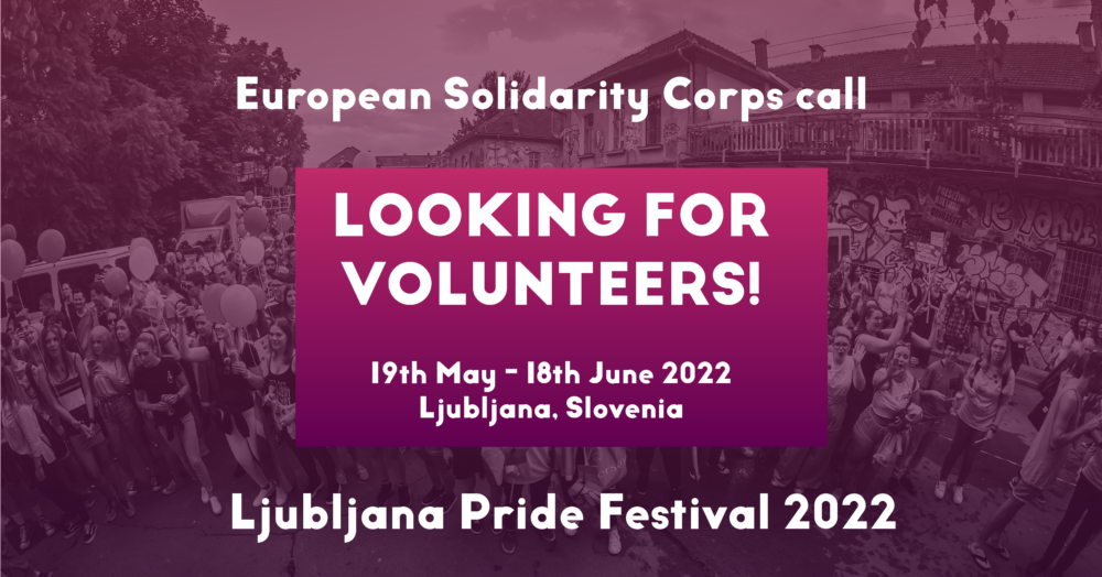 European Solidarity Corps call – Looking for volunteers!