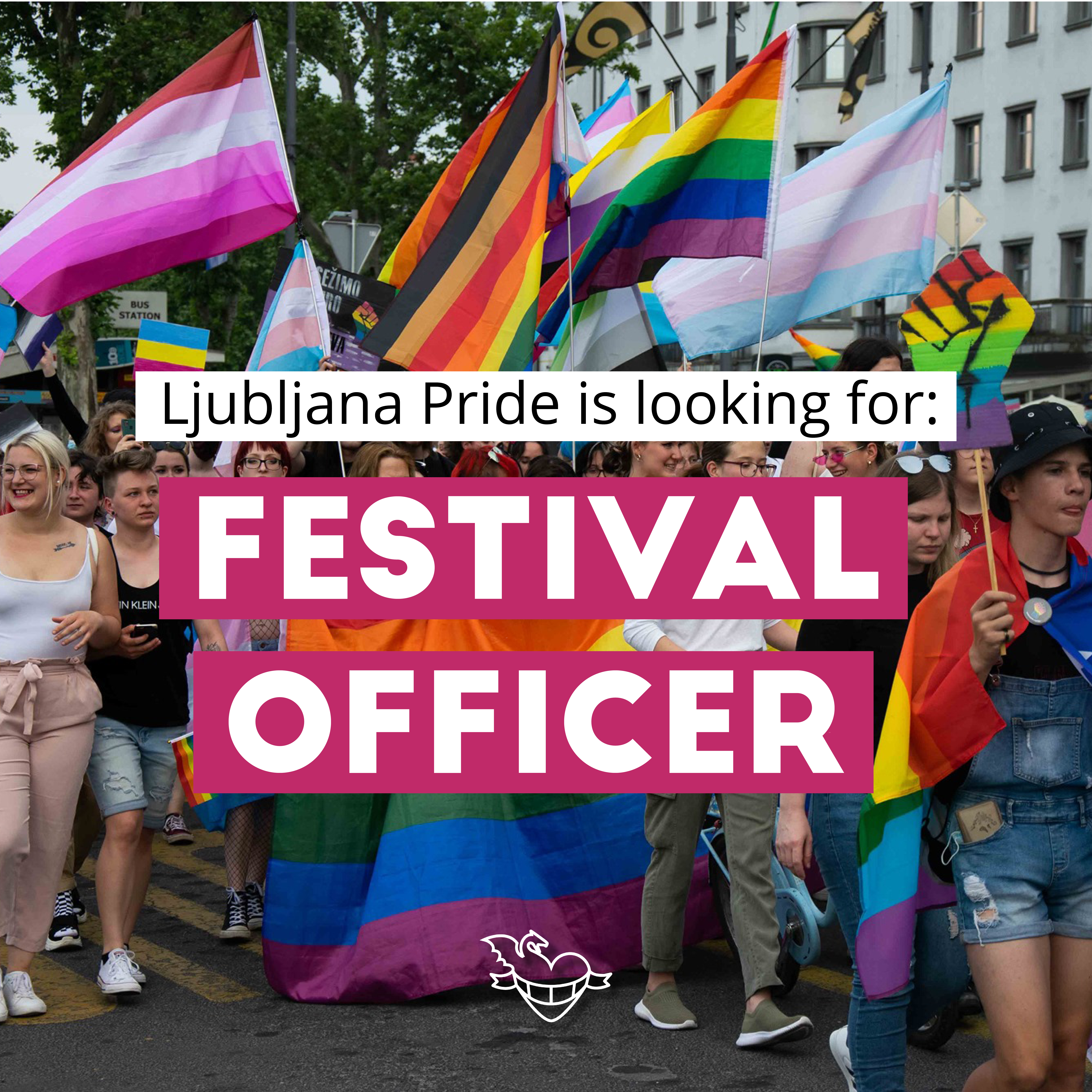 One year ESC volunteering opportunity at Ljubljana Pride: Festival Officer