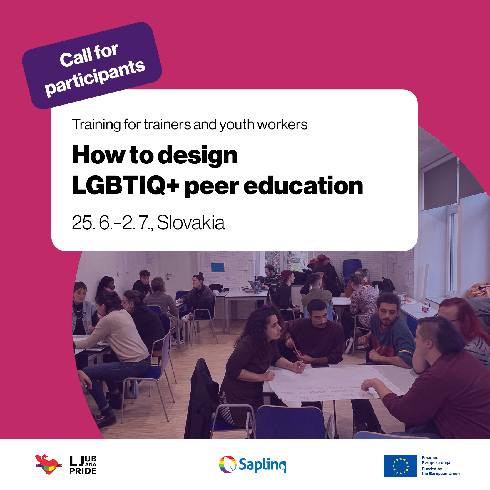 Call for participants: How to design LGBTIQ+ peer education