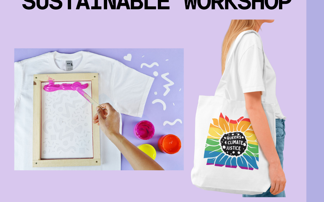 Sustainable merch workshop