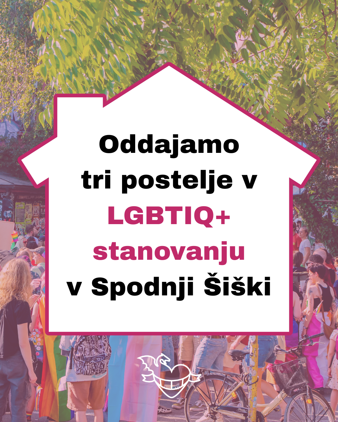 We Are Subletting Three Beds in an LGBTIQ+ Apartment in Ljubljana