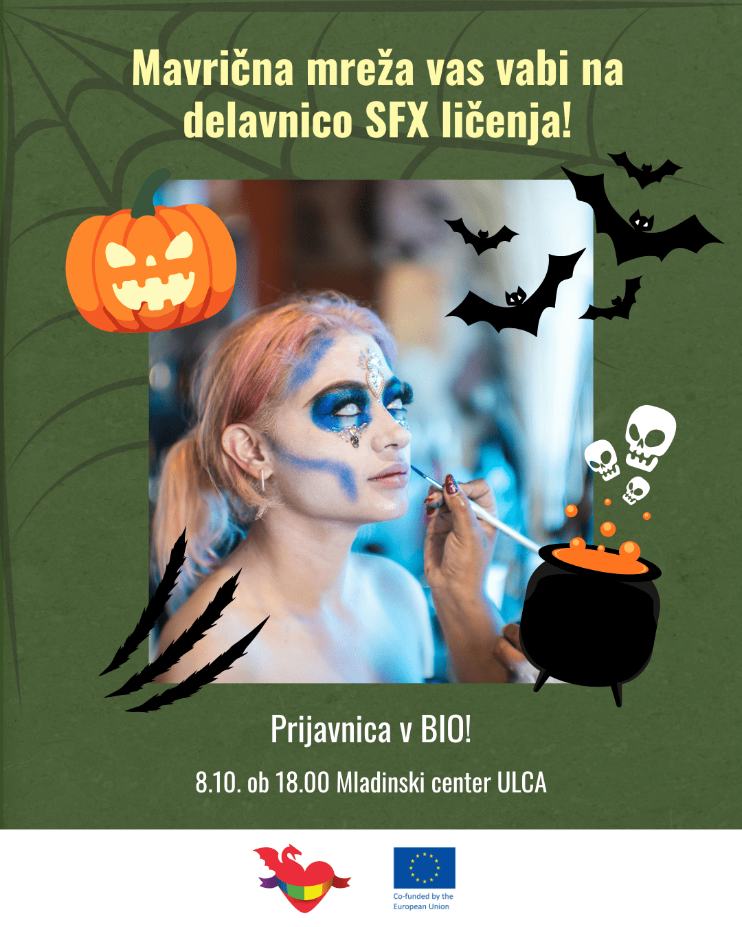 SFX make up delavnica