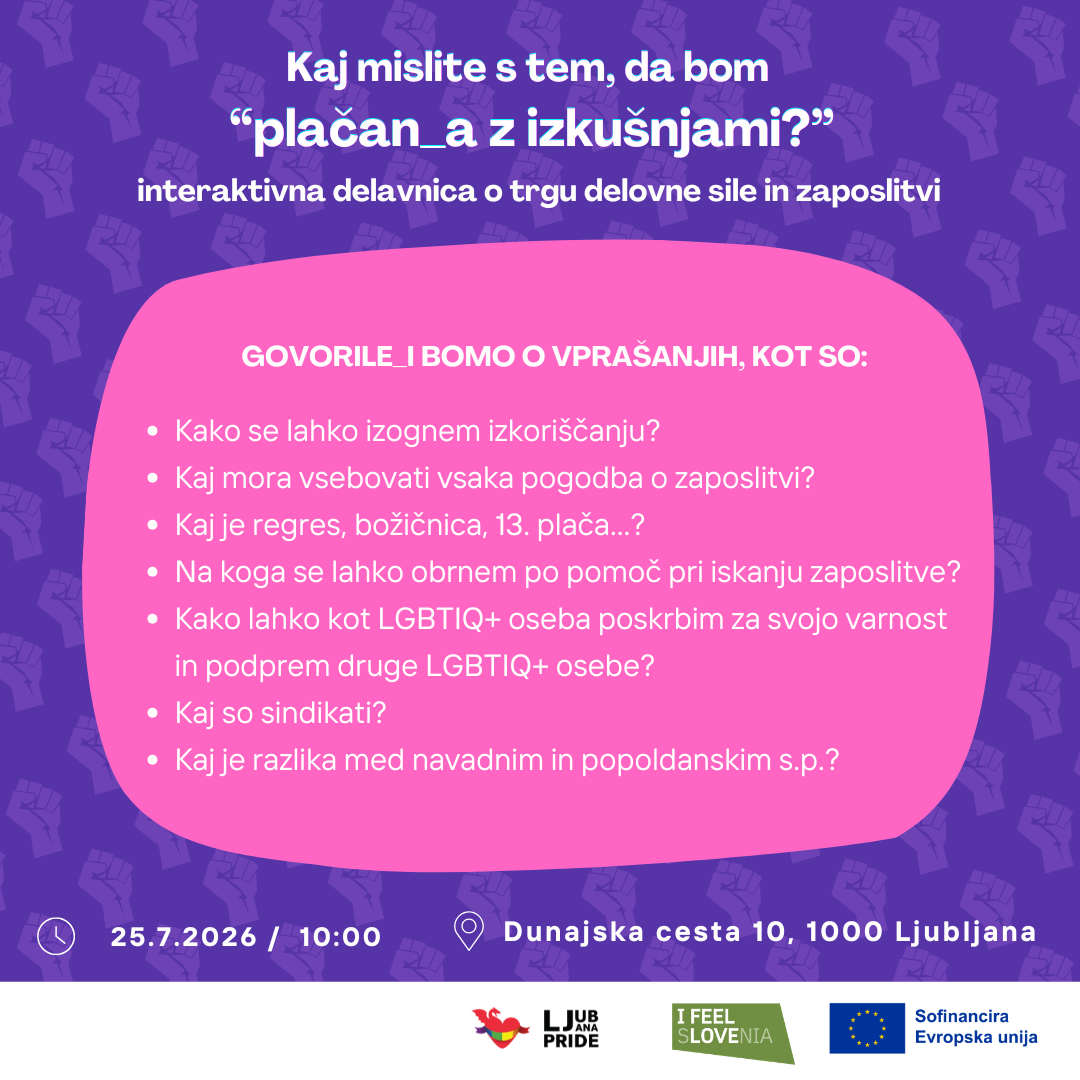 Delavnica o prekarnem delu