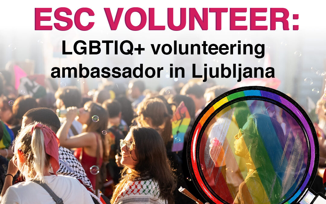 ESE poziv: LGBTIQ+ volunteering ambassador
